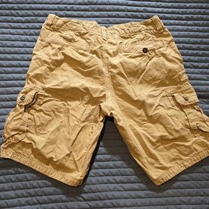American Eagle Outfitters Men's Khaki Cargo Shorts